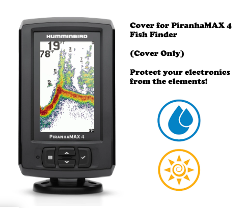 Cover for Humminbird PiranhaMax 4 Fish Finder - Custom Slip-on Durable Cover
