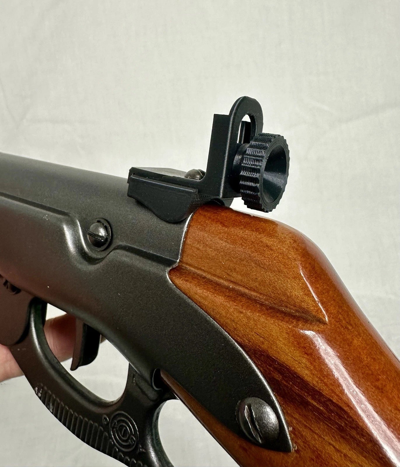 Daisy Red Ryder Peep Sight - 3mm Aperture - Adjustable Height - 38B, 99, 96