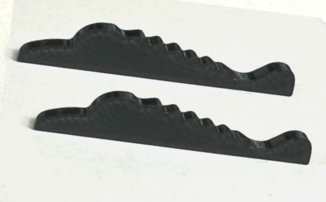 2 pack - Daisy BB Gun Rear Sight Ramp- 3D printed - High Quality - 1.7mm