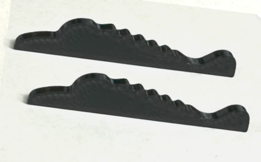 2 pack - Daisy BB Gun Rear Sight Ramp- 3D printed - High Quality - 1.7mm