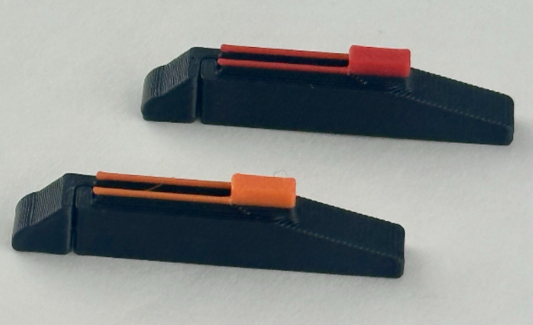 2 pc - Front Sights for Modern Model 25 Air Rifle - Durable Multi-Color