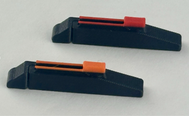 Old Model 25 Air Rifle Front Sights - 2 Pack - Multicolor