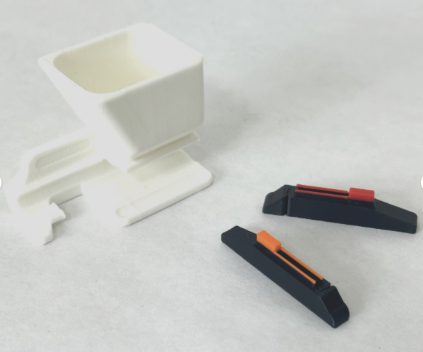 New Daisy Model 25 Air Rifle Upgrade Kit – Multicolor Sights & Loader
