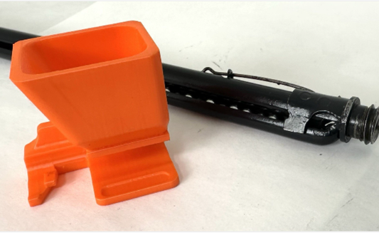 Old Daisy Model 25 BB Gun Speed Loader – Orange – Shot Tube Loader