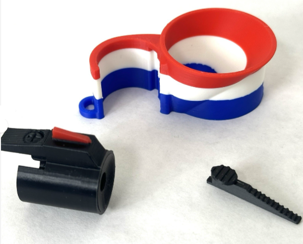Daisy Red Ryder 1938B BB Gun Upgrade Kit – Multicolor Sight & Loader