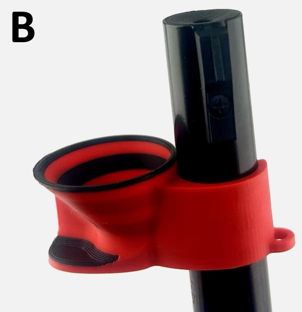 Red Ryder Daisy BB Gun Speed Loader Funnel - Red Bullseye - NEW GEN